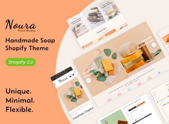 Noura – Handmade Soap Shopify Theme