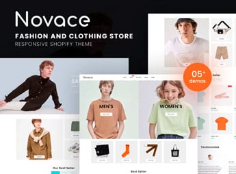 Novace – Fashion Store Responsive Shopify Theme
