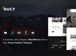 Nucy – Business & Company WordPress Theme