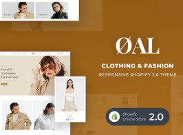 OAL – Clothing & Fashion Shopify 2.0 Theme