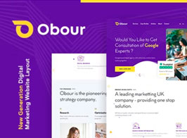 Obour | Digital Marketing Agency WordPress Theme