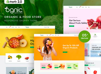 Ognic – Organic & Food Store Shopify 2.0 Theme