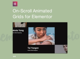 On-Scroll Animated Grid for Elementor