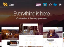 One – Business Agency Events WooCommerce Theme
