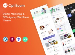 OptiBoom – Digital Marketing & SEO Agency WordPress Theme