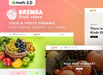 Orenga – Food & Fruits Organic Responsive Shopify 2.0 Theme