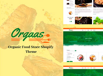 Orgass – Food Delivery Shopify Theme