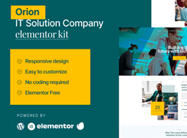 Orion – IT Solution & Service Elementor Template Kit
