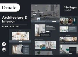 Ornate – Architecture Interior Design Elementor Template Kit