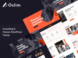 Oslim – Consulting & Finance WordPress Theme