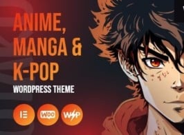 Otaku – Anime, Manga & K-Pop WordPress Theme