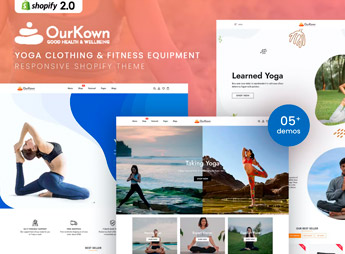 Ourkown – Yoga Clothing & Fitness Shopify Theme