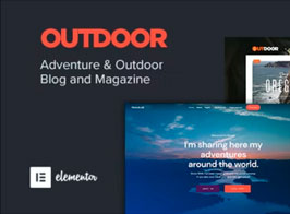 Outdoor – Responsive Adventure Blog and Magazine WordPress Theme