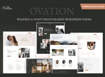 Ovation – Wedding & Event Photography WordPress Theme