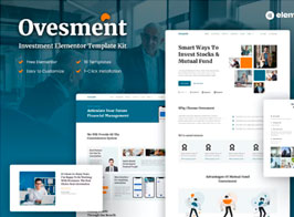 Ovesment – Investment & Finance Elementor Template Kit