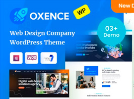 Oxence – Web Design Agency Elementor WordPress Theme
