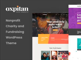 Oxpitan – Nonprofit Charity WordPress Theme