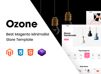 Ozone – Best Magento Minimalist Theme