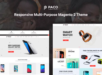 Paco – Responsive Multi-Purpose Magento 2 Theme