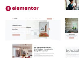 Pamily – Interior Design Of Houses Kit de Templates para Elementor
