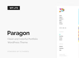 Paragon Lite – Colorful Portfolio for Freelancers & Agencies
