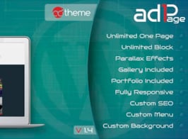 Parallax One Page Builder WordPress Plugin