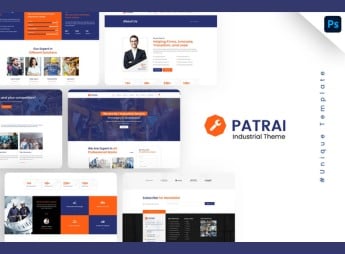 Patrai Industry – Industrial WordPress Theme