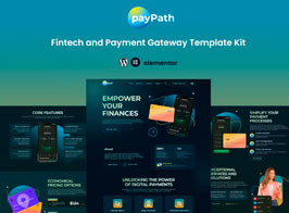 PayPath – Online Payment Gateway Elementor Template Kit