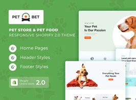 PetBest – Pet Store & Pet Food Shopify Theme