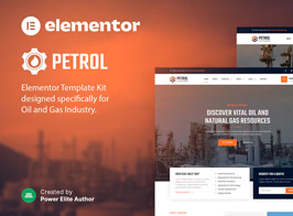 Petrol – Oil & Gas Industry Elementor Template Kit
