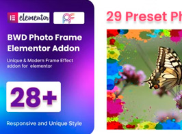BWD Photo Frame Addon For Elementor