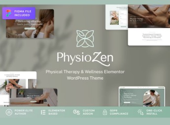 PhysioZen – Chiropractor & Physiotherapy Wellness WordPress Theme