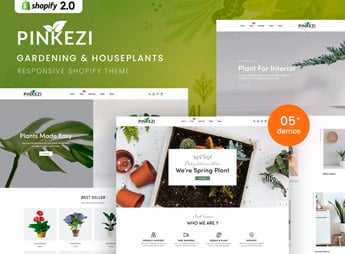 Pinkezi – Gardening & Houseplants Shopify Theme