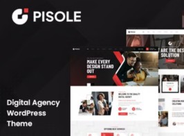 Pisole – Digital Creative Agency WordPress Theme
