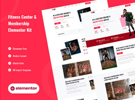 Pitem – Fitness Center & Membership Elementor Template Kit