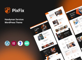 PixFix – Handyman Services WordPress Theme