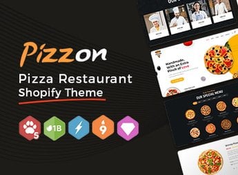 Pizzon – Pizza Restaurant, Fast Food Shopify Theme