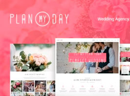 Plan My Day | Wedding / Event Planning Agency WordPress Theme