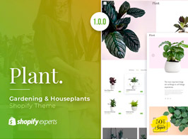 Plant – Gardening & Houseplants Shopify Theme