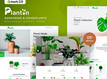 Plantin – Gardening & Houseplants Shopify Theme