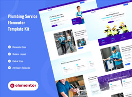 Plumb – Plumbing Installation Maintanence Elementor Template Kit