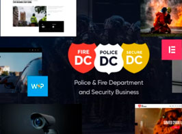 Police & Fire Department and Security Business WordPress Theme
