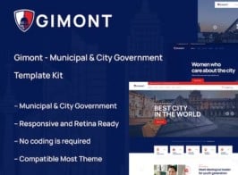 Gimont – City Government WordPress Theme