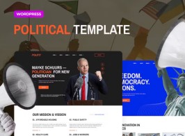 Politit – Political Party Elementor Template Kit