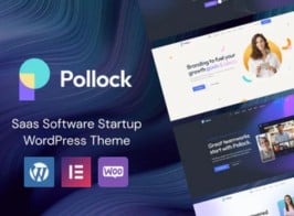Pollock – Saas Software Startup WordPress Theme