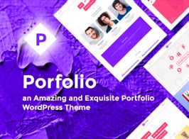 Porfolio – Minimal Portfolio WordPress Theme