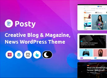 Posty – News Magazine WordPress Theme