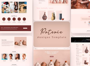 Poterie – Handmade, Ceramic Artist Shopify Theme