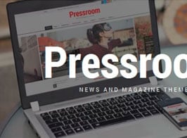 Pressroom – News Magazine WordPress Theme