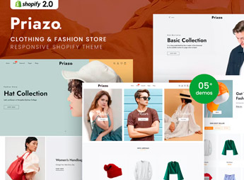 Priazo – Clothing & Fashion Shopify 2.0 Theme